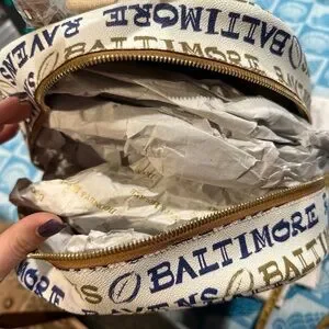 Dooney & Bourke Baltimore Ravens backpack Vera Bradley Baltimore Ravens Small Backpack – Smyth Jewelers main image 2